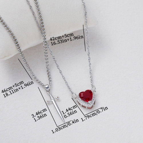 Heart and Sword
Necklace.