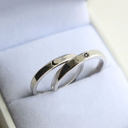 sun & moon matching
rings