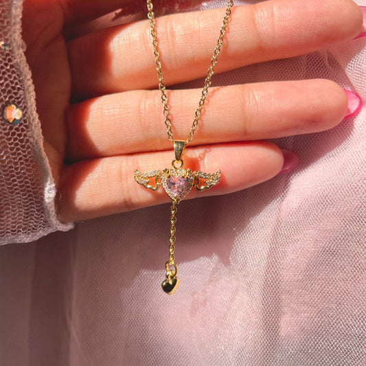 Wings Heart Pendant